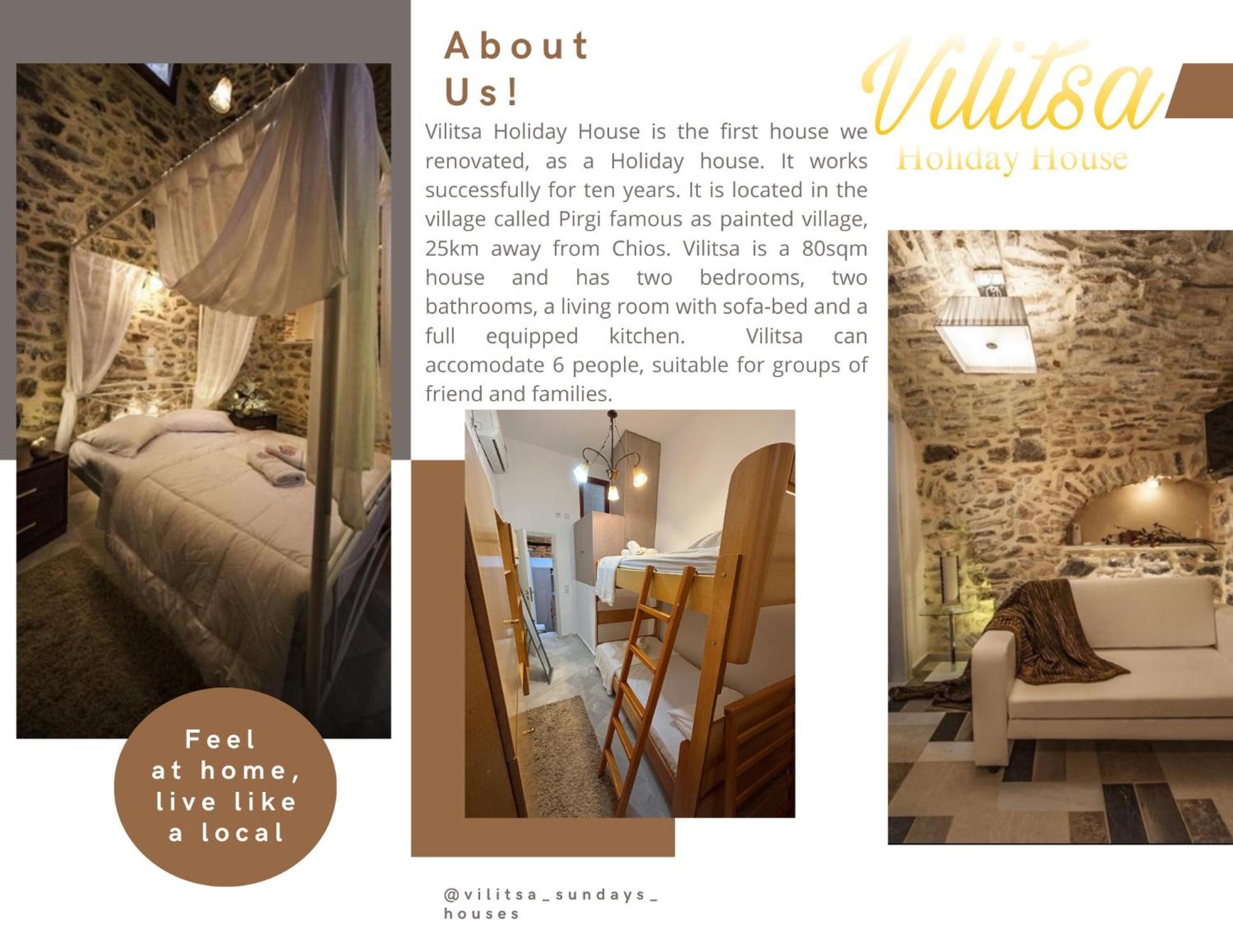 Vilitsa Holiday House Pyrgi  Екстериор снимка